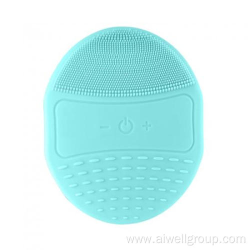 sonic silicone facial cleansing brush exfoliating cleanser